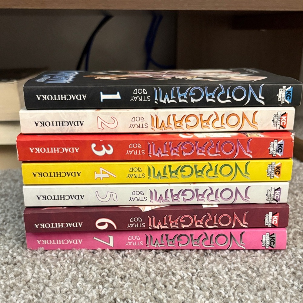 NORAGAMI Manga Set Volumes 1-7
